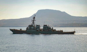 Missiles hit 3 commercial ships in Red Sea; US warship downs 3 drones
