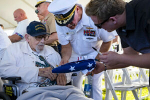 Centenarian survivors of Pearl Harbor attack return to honor those who perished 82 years ago