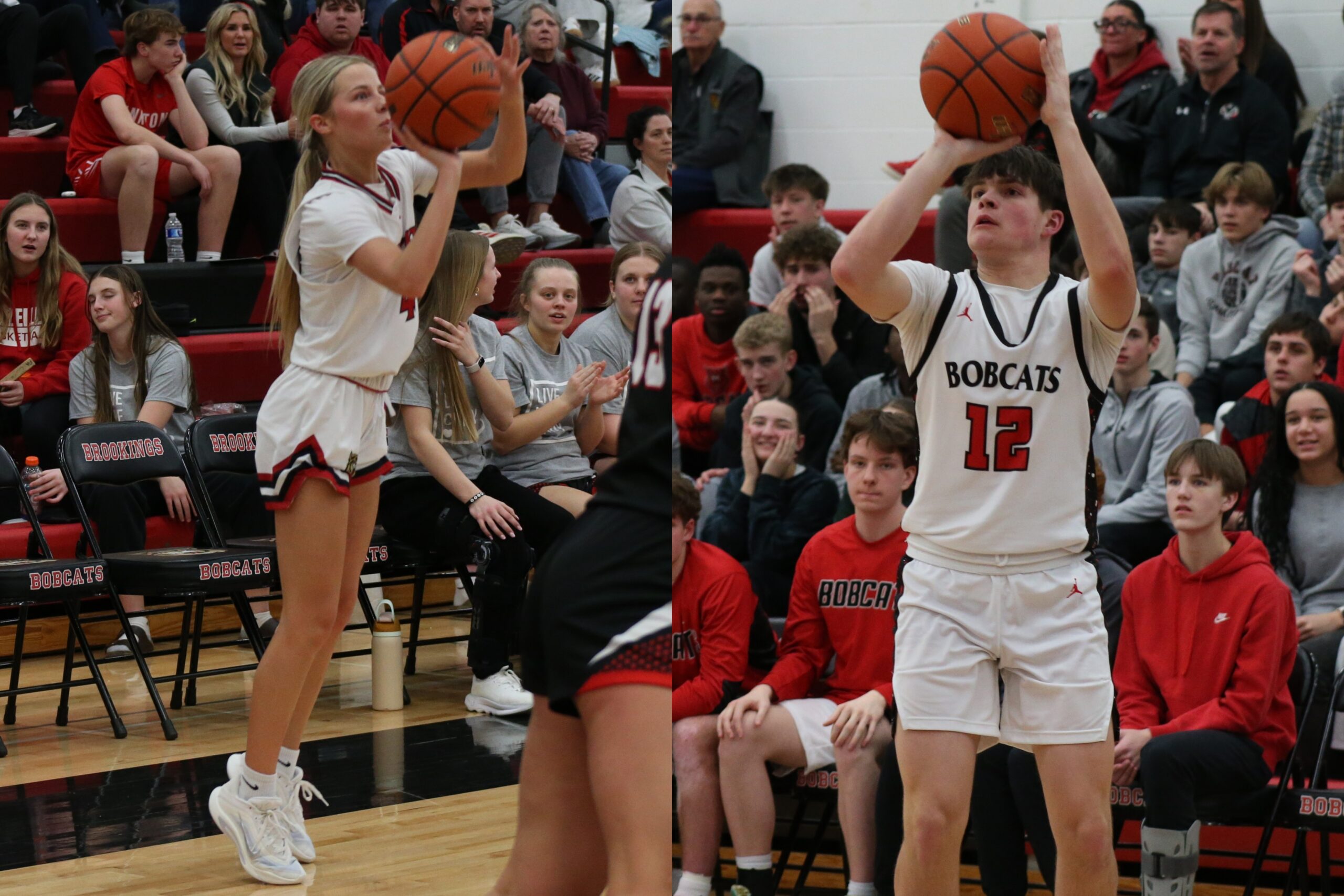 Bobcat basketball teams honor seniors in home finale