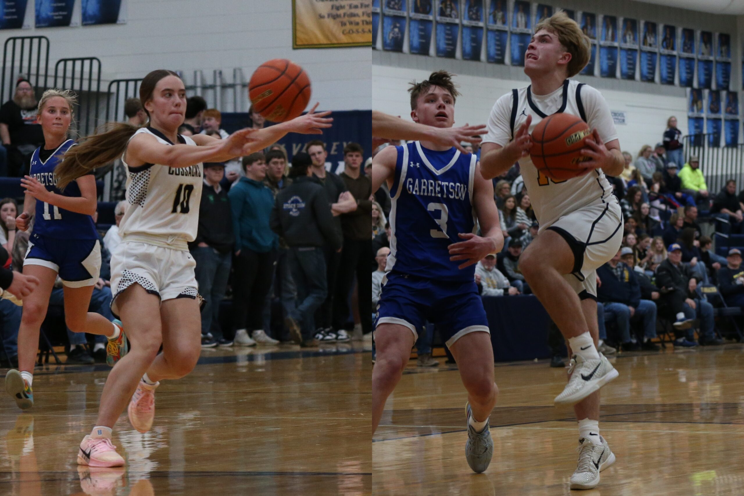 Sioux Valley basketball teams dominate on senior night