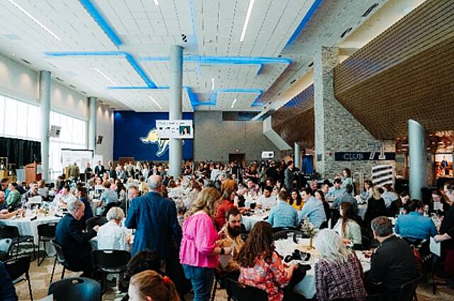 The annual Taste of Brookings celebration draws hundreds of area residents. (Photo courtesy visitbrookings.com)