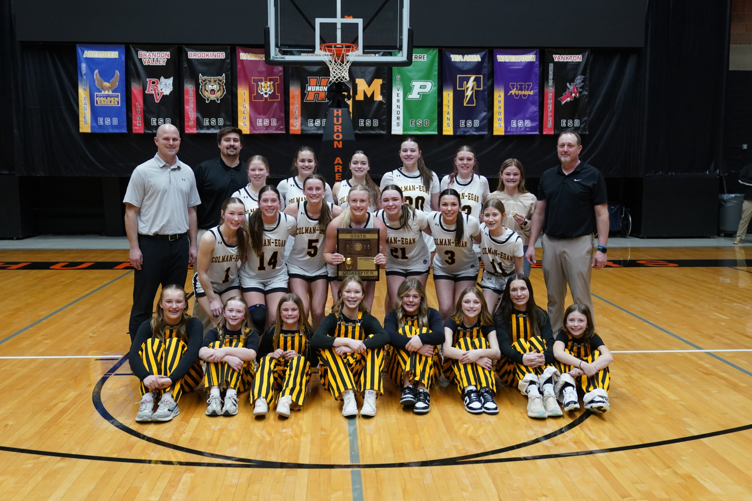 Colman-Egan girls advance to State Tournament