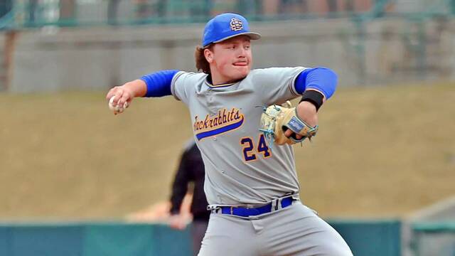 Freshman pitcher Kayden Rylance had a strong performance for SDSU Saturday.
                                 SDSU Athletics