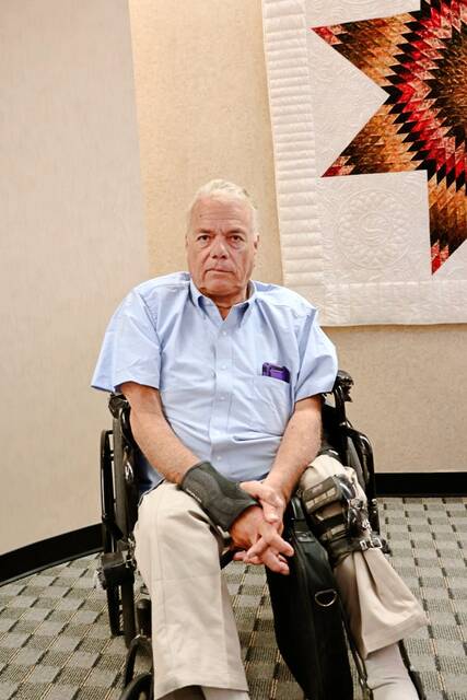 Mark Sternhagen is a polio survivor ant vaccination advocate.