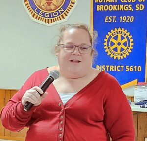 Kristen Zimmerman highlights summer events in Brookings during club meeting