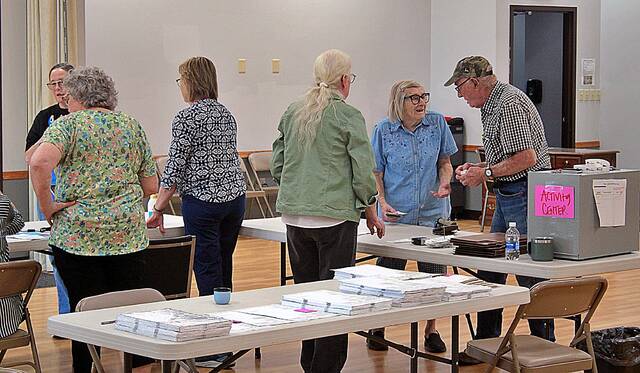 The Brookings Activity Center served as a polling place in Tuesdays election