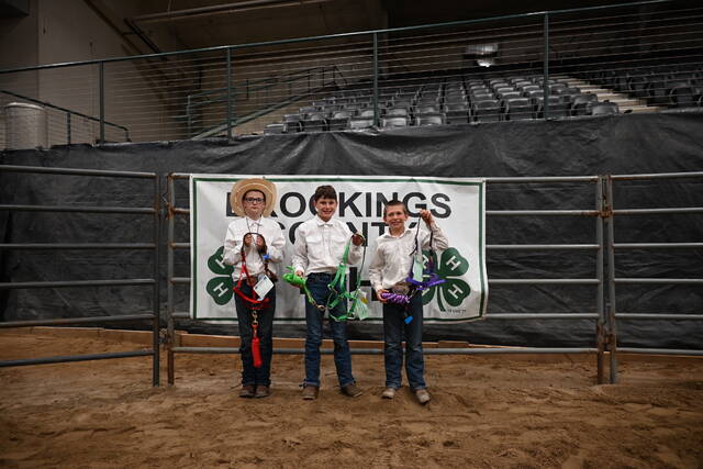 Hard Knock - Sportsmanship Award winners: Senior winner (Kory Mundt), Junior winner (Hayes Schomp), Beginner winner (Jacoby Olson)
Photo by Riata Bultje